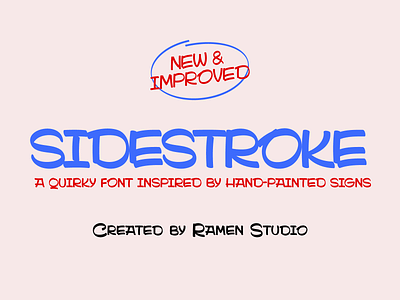 Sidestroke Font