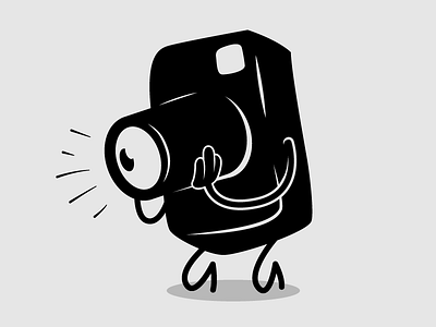 Camera Man camera cartoon character drawing illustration sketch