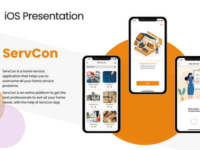 Home Service Application - iOS App