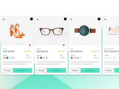 E-commerce App-Product branding ui