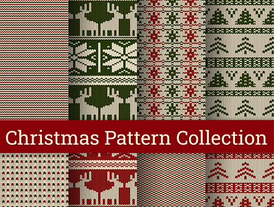 christmas-trees-pattern year pattern