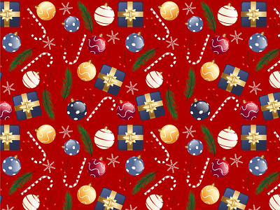 gradient-christmas-pattern-design year pattern