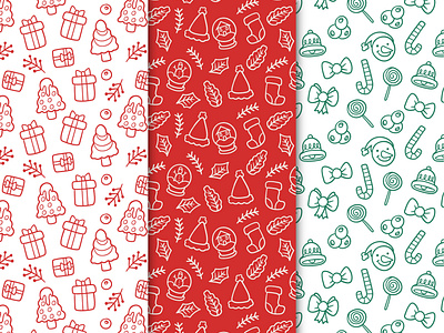 set-christmas-patterns-with-hand-drawn-elements