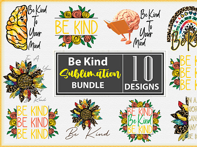 Be Kind Sublimation Bundle 3d animation be kind sublimation bundle 10 christmas flat flowers pattern christmas patterns collection graphic design motion graphics year pattern