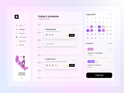 Schedule - Dashboard