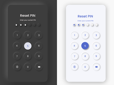 Reset PIN Page