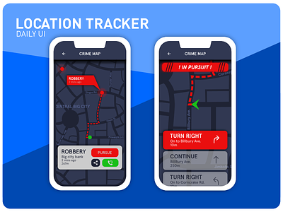 Daily UI Location tracker dailyui location tracker