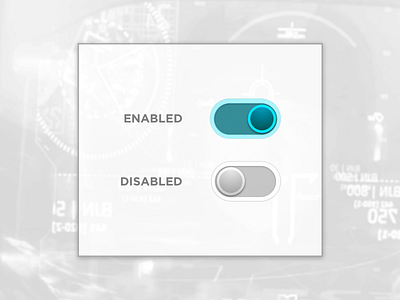 Daily UI - 015 - On/Off Buttons