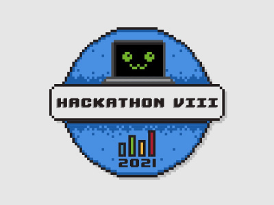 nCino Hackathon VIII 8 bit hackathon illustration ncino pixel