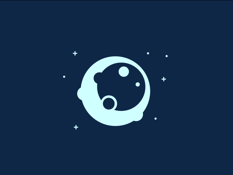 Moon Drop animation moon rejected designs