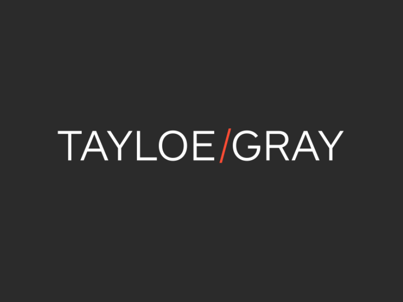 Tayloe/Gray Animated Logo animation branding logo tayloegray
