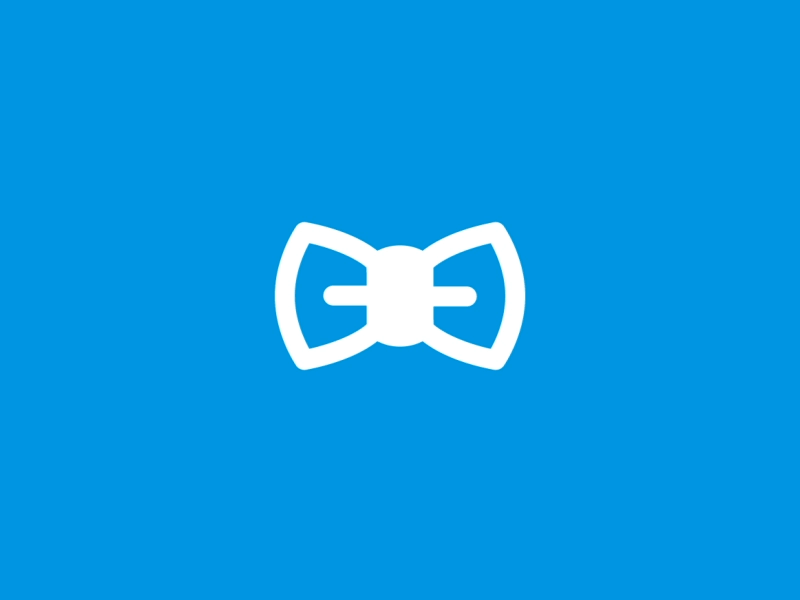 Favor Bowtie Loading Animation animation bowtie delivery favor loading logo