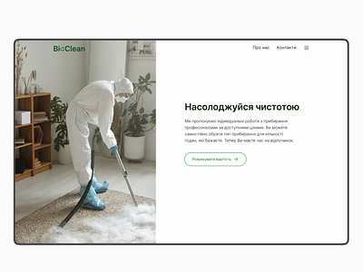 Website design | cleaning service
