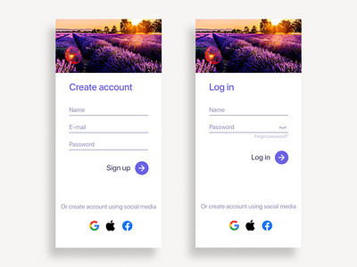 Daily UI #1 | Sign up page