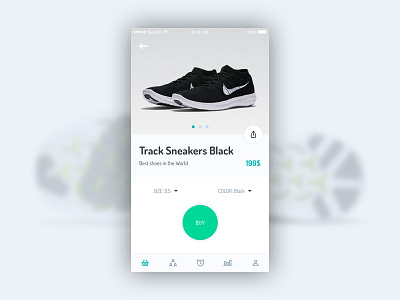 App shop nike shoes app application buy detail e commerce ios light nike shoes shop sneakers ui