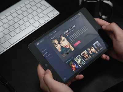 UI concept for TV app app application design ios ipad movies stream tv ui ux video web