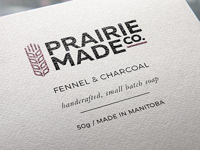 Prairie Made Co. Handcrafted Soap Logomark