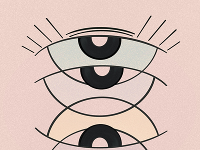 The Eye branding cartel cañamar design digitalart editorial graphicdesign illustration logo poster