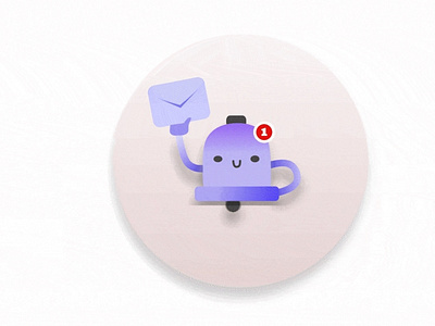 Notification Mail Animation ! ae animation design icon animation micro animation motion graphics notification ui