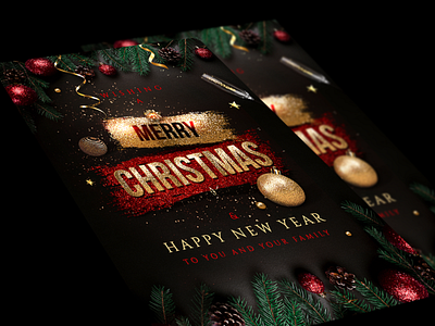 Christmas Card christmas christmas card christmas design christmas flyer christmas greetings christmas party christmas poster merry christmas xmas