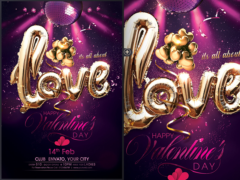 Valentines Day Flyer poster flyer eve happy valentines day love day saint valentines romance love valetine party valentines day flyer valentines day