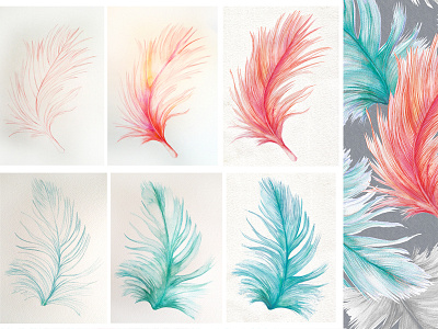 Free Spirit bohemian boho feathers floating freedom nature wild