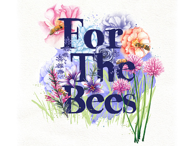 For The Bees Illustration
