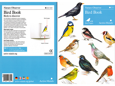 Watercolour Bird Illustrations Bird Book