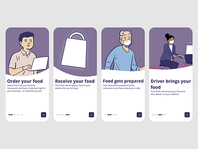 Food Delivery App Onboarding