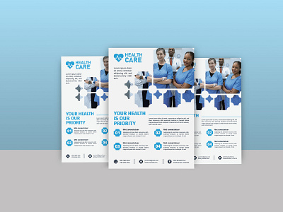 Health care flyer design. 3d ads animation banner branding brochure design designer flyer flyerdesign flyermockup flyers graphic design illustration logo motion graphics trifold ui