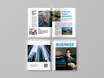 Business Magazine Design by Md Jony on Dribbble