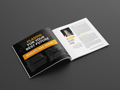 SQUARE CATALOG BROCHURE banner booklet branding brochure brochure design business brochure catalog corporate brochure design flyer flyers graphic design layout magazine square brochure