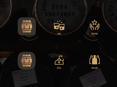 Icons for a Whisky Community App