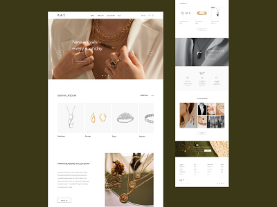 Web design JEWELLERY