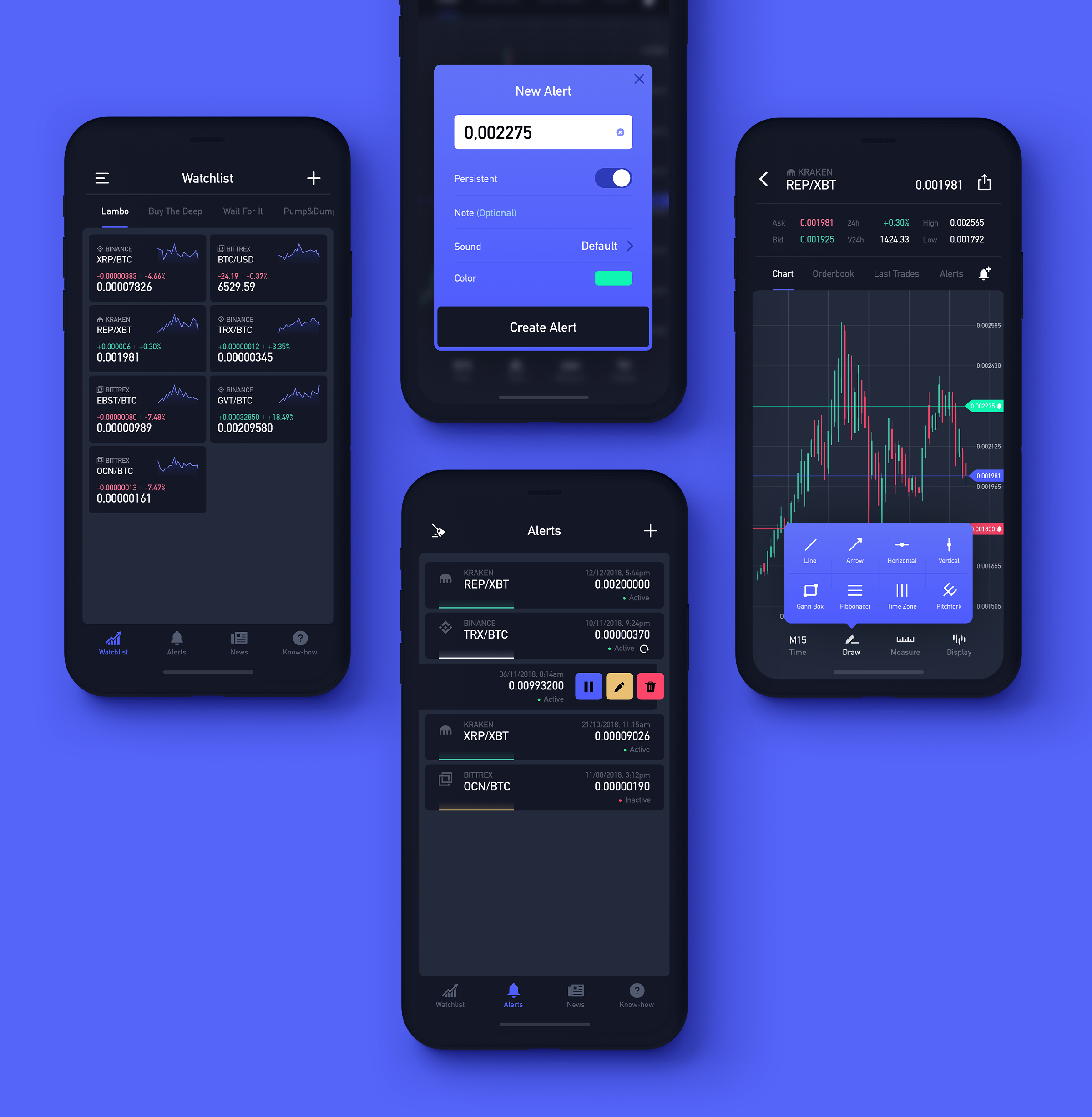 cryptocurrency ticker app