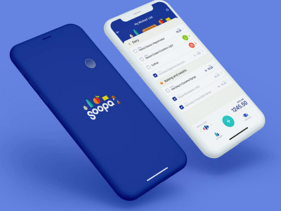 Soopa App Design app fresh maise market mobile store ui ux