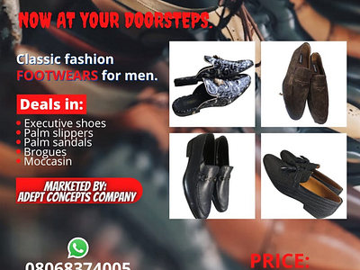 Footwear Sales Advert branding graphic design