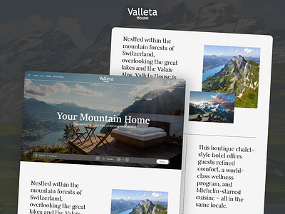 Valleta House - Swiss Alps Chalet Concept