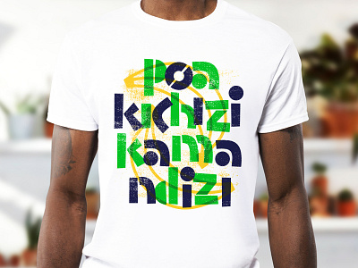 Swahili banana calligraphy design lettering swahili tshirt typeface zanzibar