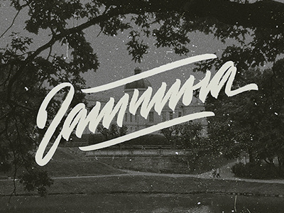 Gatchina calligraphy font lettering logotypes print retro