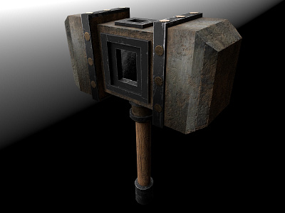 Hammer 3d 3dmodelling 3dsmax design game gameart gameassets graphic design substancepainter