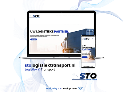 Webdesign strotransportlogistiek.nl (WordPress)