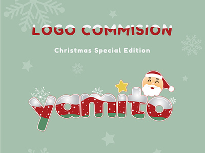 Christmas Special Vtuber Logo adobe illustrator branding christmas tree commision design graphic design ice illustration logo logo commision logo design logo text merry christmas sinterclauss snow streamer logo text vector vtuber vtuber logo