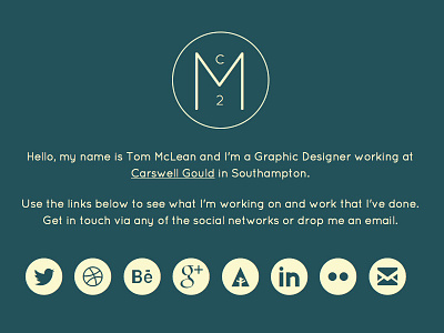 Mc2gd.com update design personal web