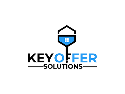 Key with real estate logo abstract logo clean logo design graphic design logo simple logo vector