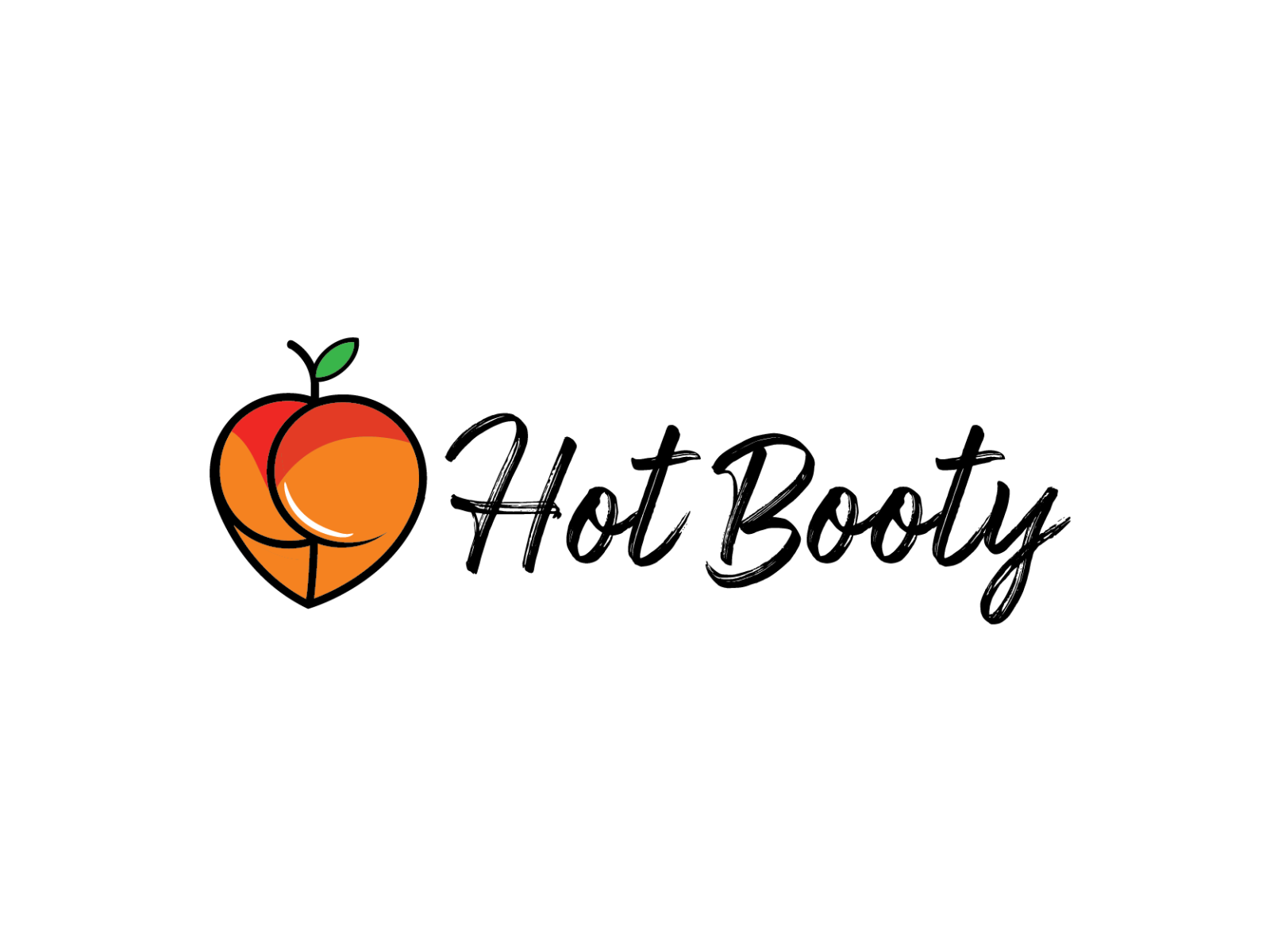 Hot Booty Logo By Rakib A On Dribbble