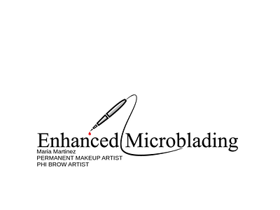 ENHANCED LOGO abstract logo branding clean logo design illustration logo simple logo vector