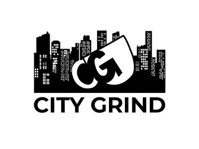 CITY GRIND LOGO abstract logo branding clean logo design logo simple logo vector