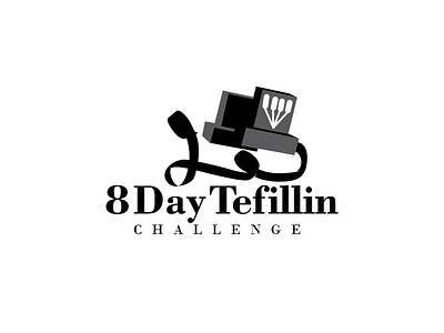 8 day tefillin logo abstract logo branding clean logo design logo simple logo vector