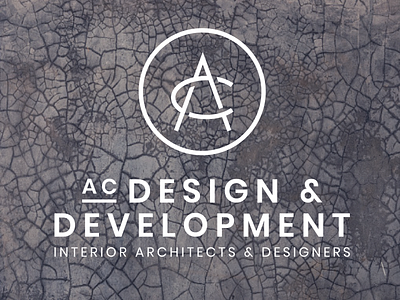 AC design & development logo abstract logo branding clean logo design logo simple logo vector